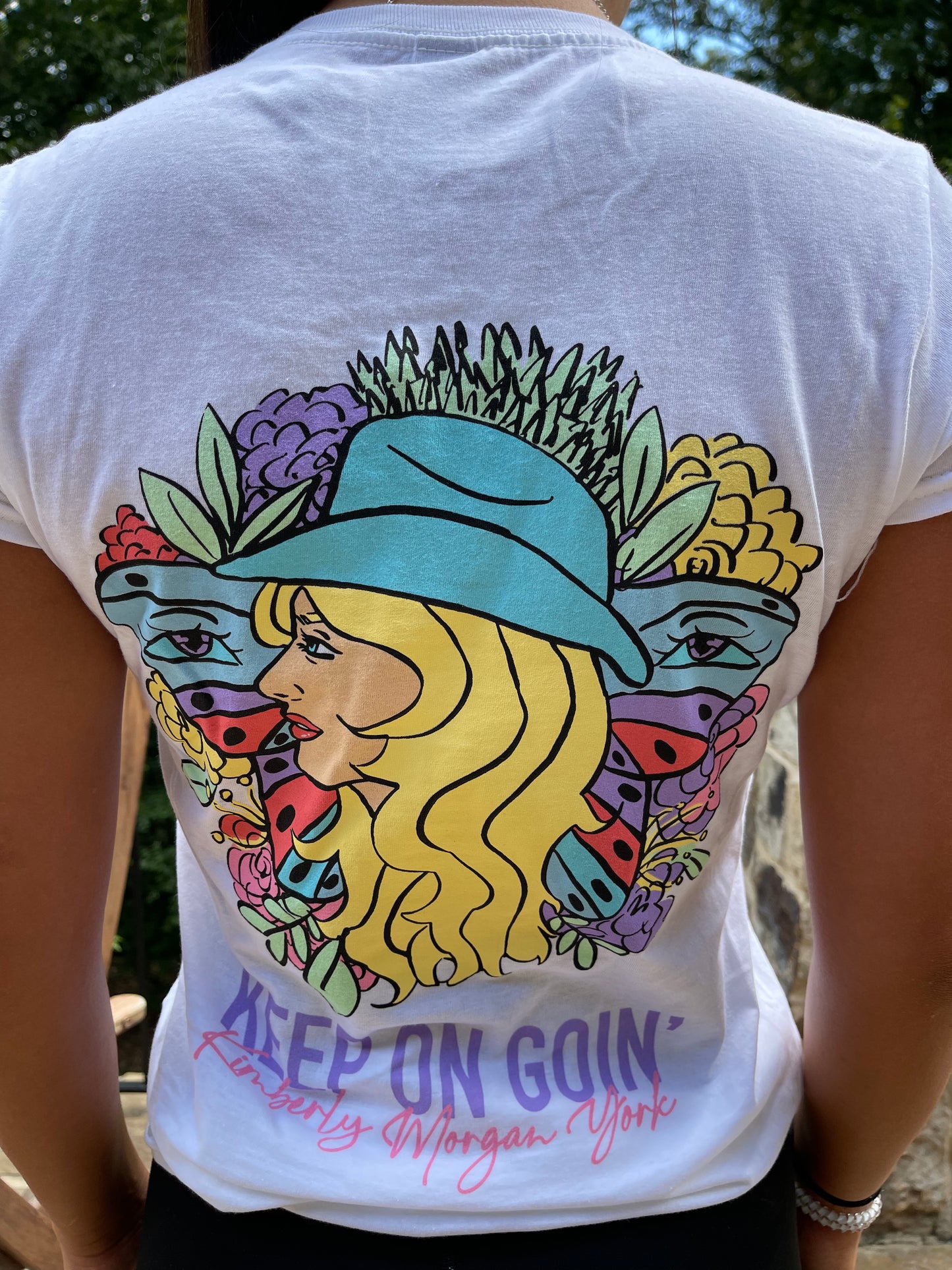 Keep On Goin' Fitted T-Shirt