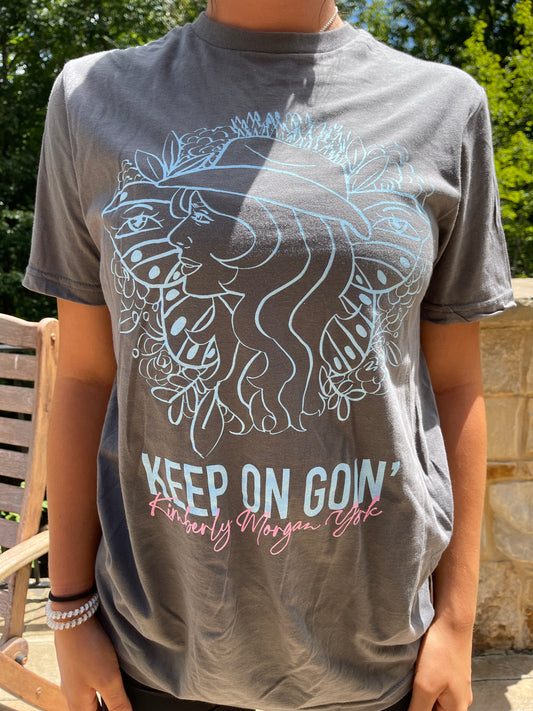 Keep On Goin' Grey T-Shirt